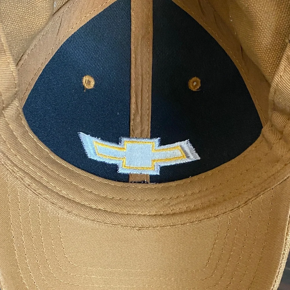 Chevrolet Tan Baseball Hat Cap